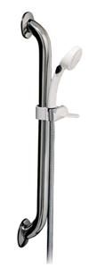 ADA Wall Grab Bar Kit and Hand Shower System, Stainless Steel