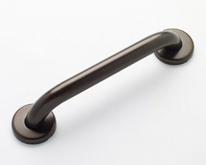 12" x 1-1/2" Diameter Old World Bronze Grab Bar with Smooth Finish