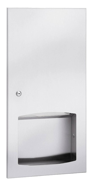 Bradley 2447 Series 800 Multi-Fold / 500 C-Fold Paper Towel Dispenser